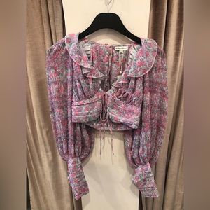 For Love and Lemons Saylor Blouse